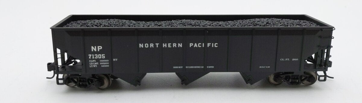 Trix 24902-20 HO Scale Northern Pacific 3-Bay Hopper w/Coal Load #71305 LN/Box