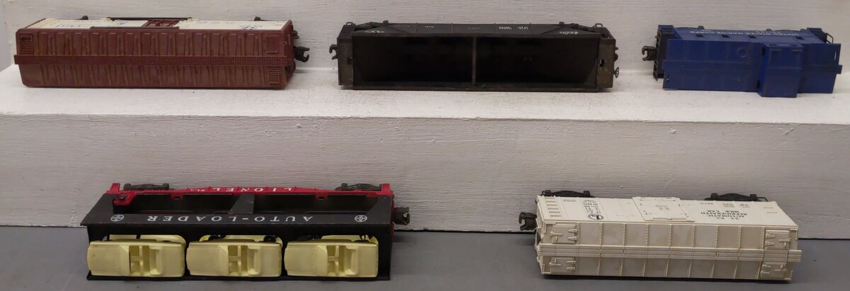 Lionel Vintage O Gauge Freight Cars: 64361, 3482, 6672, 6017-50, 6414 [5] VG