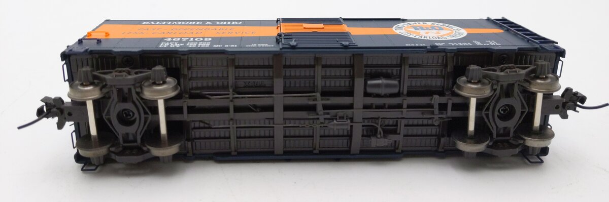 Trix 24902-13 HO Scale Baltimore & Ohio Time-Save 40' Boxcar #467109 LN/Box