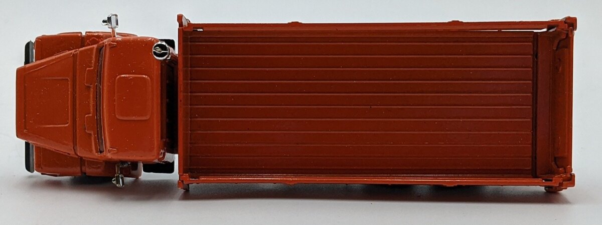 Playart 7935 1:64 Fast Wheel Volvo Freight Truck Orange VG/Box