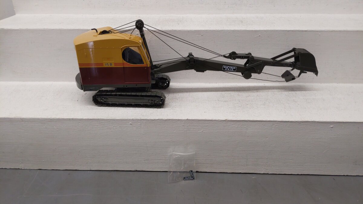 CCM 15B 1:24 Scale Cat Bucyrus Erie Brass Cable Hoe Diecast Limited Edition #049 EX/Box