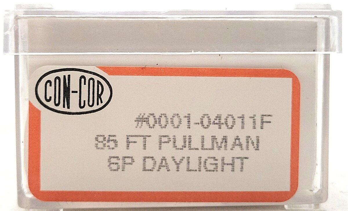 Con-Cor 0001-04011F N Scale Southern Pacific Daylight 85' Pullman Passenger Car EX/Box