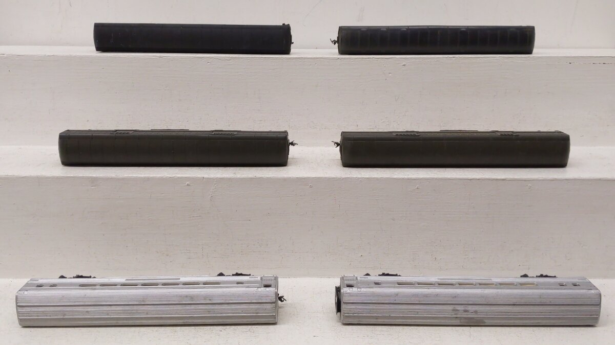 Assorted HO Scale Passenger Cars [6] EX