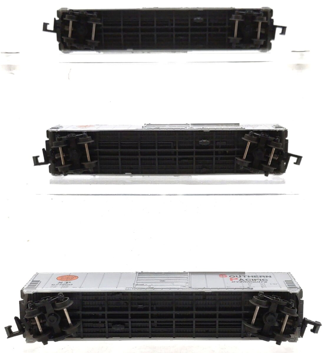 BevBel 10013 N Scale Southern Pacific Evans 50' Boxcar #621000 (Set of 3) LN/Box