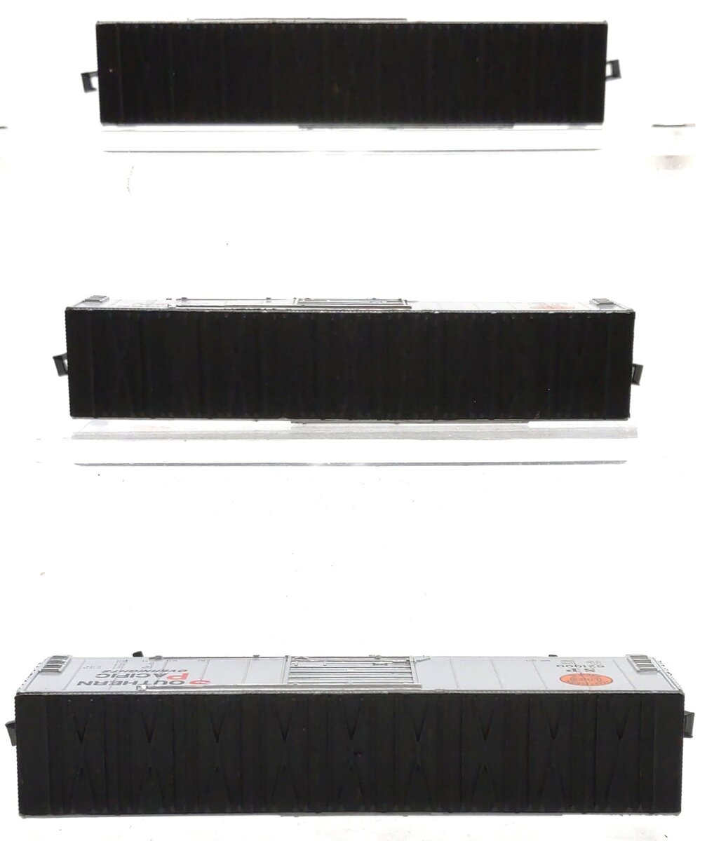BevBel 10013 N Scale Southern Pacific Evans 50' Boxcar #621000 (Set of 3) LN/Box