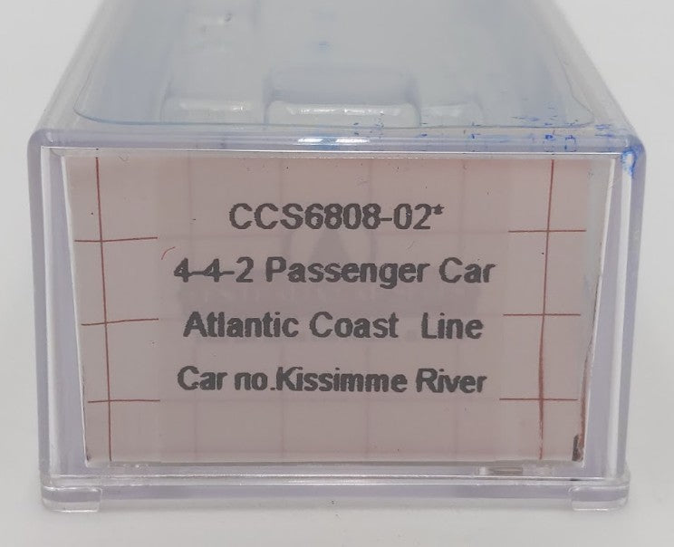 Centralia Car Shops CCS6808-02 N Scale ACL "Kissimme River" 4-4-2 Passenger Car EX/Box
