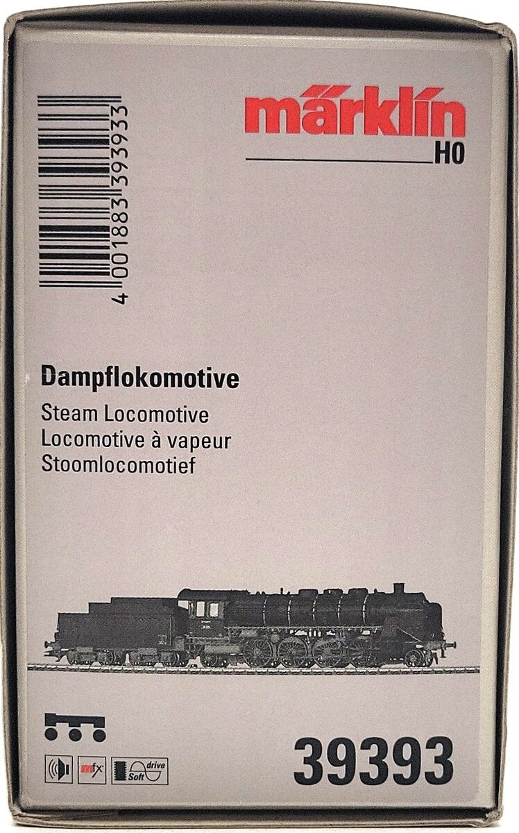 Marklin 39393 HO Scale DB Class 39.0-2 Passenger Steam Locomotive & Tender LN/Box