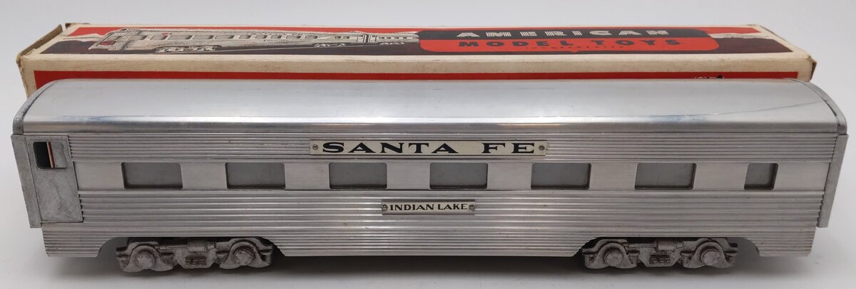 AMT 2002 Vintage O Santa Fe Indian Lake Passenger Car/Box