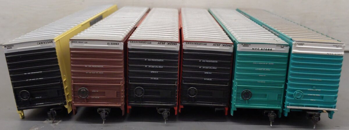 Athearn HO Scale Assorted Freight Cars; 36589 x2, 32863, 67557, 67086, 92049 [6] VG