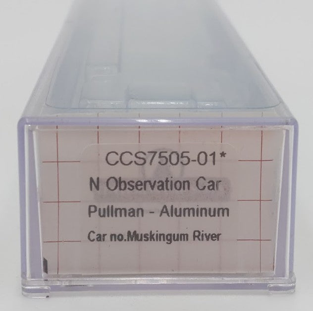 Centralia Car Shops CCS7505-01 N Scale ACL "Muskingum River" Observation Car EX/Box