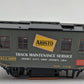 Aristo-Craft 46950 G Track Maint. Service Car/Track Cleaning Car - Metal Wheels VG/Box