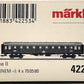 Marklin 42253 German Imperial Railway 3rd Class Pass Car