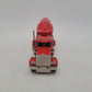Acme 0155 Red Cement Mixer Truck Die Cast and Rubber Wheels VG