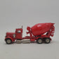Acme 0155 Red Cement Mixer Truck Die Cast and Rubber Wheels VG