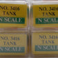 Model Power 3416 N Scale Shell 3-Dome Tank Car #1105 [4] EX/Box