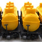 Model Power 3416 N Scale Shell 3-Dome Tank Car #1105 [4] EX/Box
