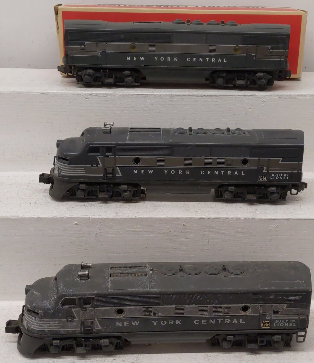Lionel 2344 Vintage O New York Central F-3 ABA Diesel Locomotive Set/Box