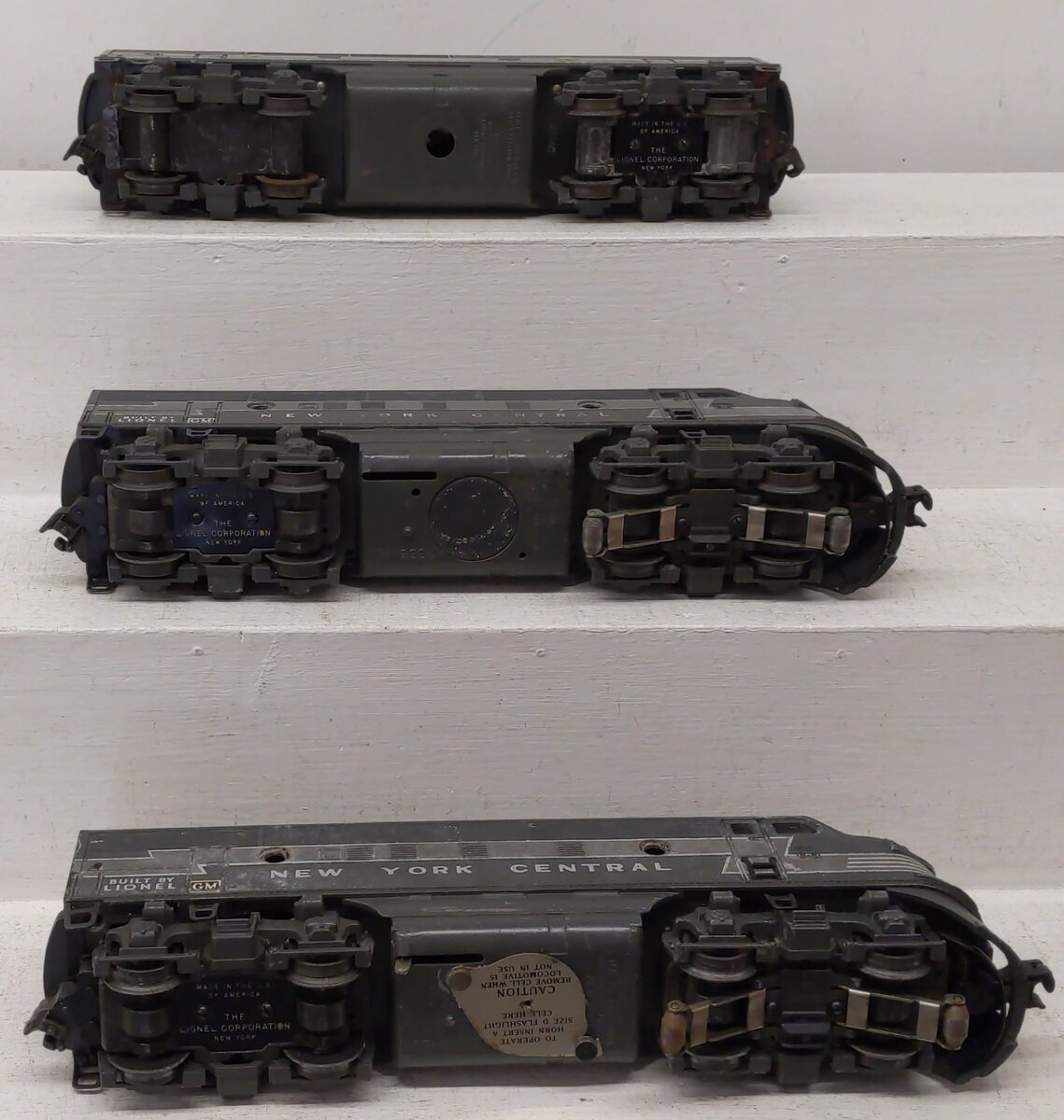 Lionel 2344 Vintage O New York Central F-3 ABA Diesel Locomotive Set/Box