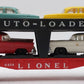 Lionel 6414 Vintage O Gauge Postwar Evans Autoloader with 4 Automobiles VG