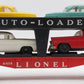 Lionel 6414 Vintage O Gauge Postwar Evans Autoloader with 4 Automobiles VG