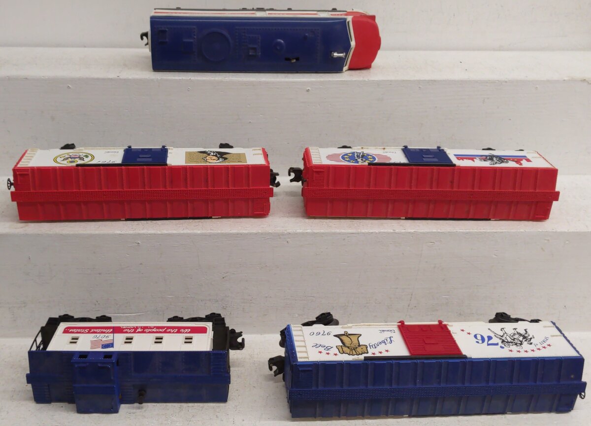 Lionel 6-1577 O Gauge Liberty Special Cars Only VG