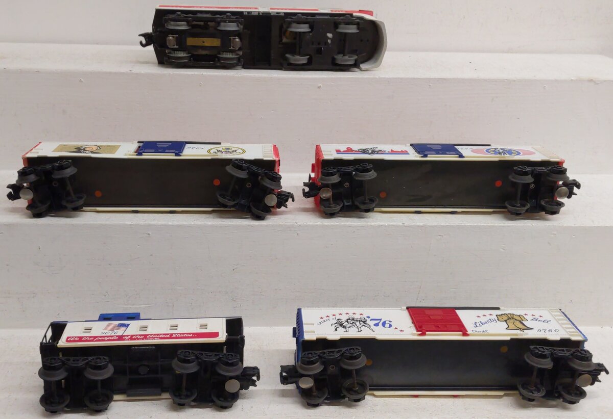 Lionel 6-1577 O Gauge Liberty Special Cars Only VG