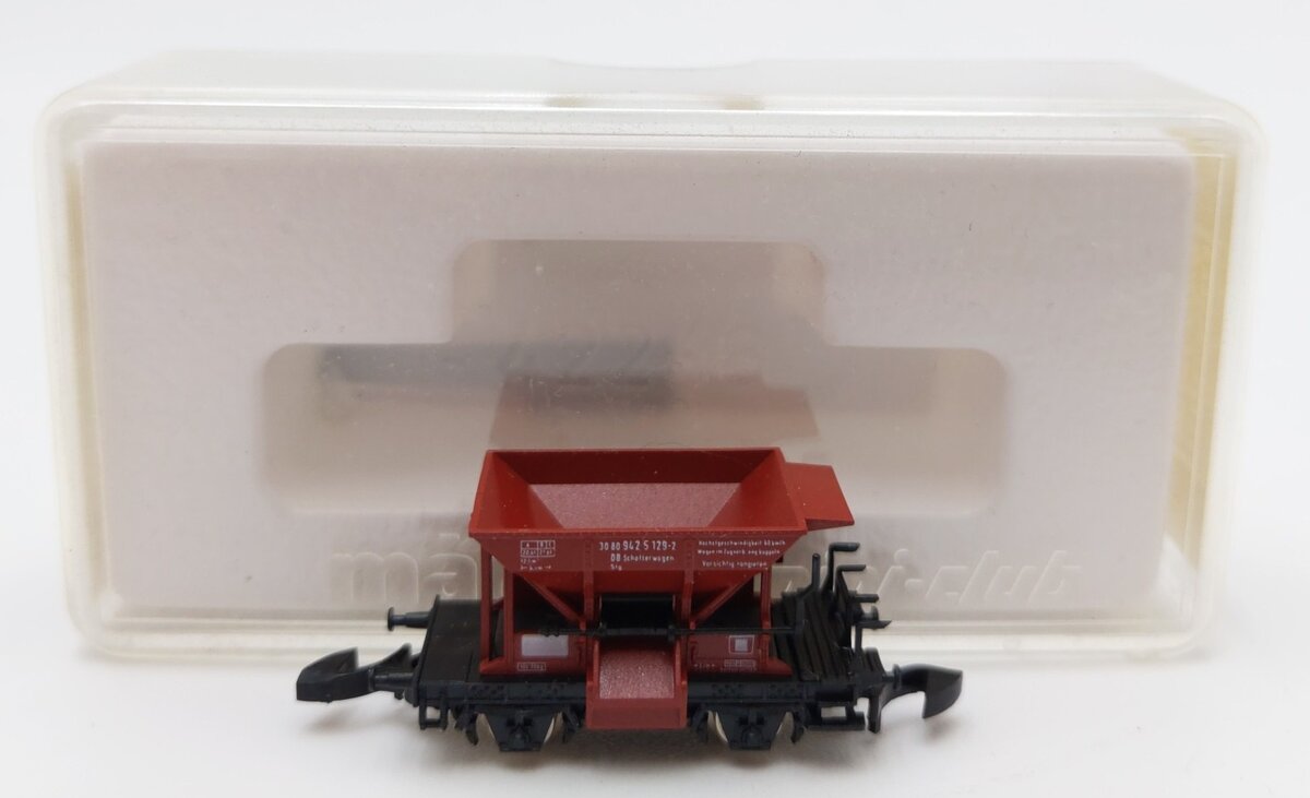Marklin 8624 Z Scale DB German Federal Railroad Ballast Car LN/Box