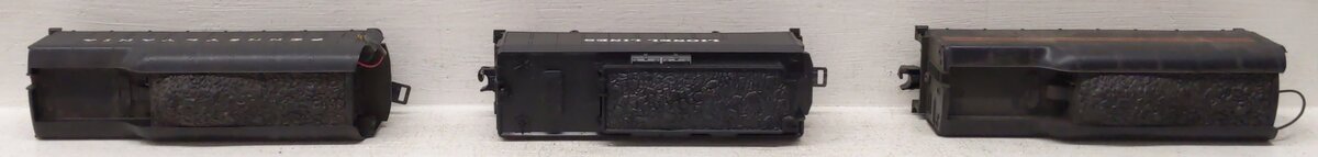 Lionel O Gauge Assorted Tenders [3] VG