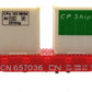Model Power 4001 N Scale CN 50' Flat Car w/ Two 20' CP Ship Containers #657036 EX/Box
