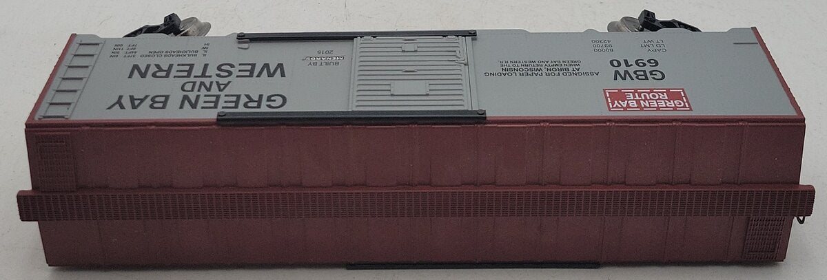 Menards 279-2635 O Green Bay & Western Boxcar #6910 LN