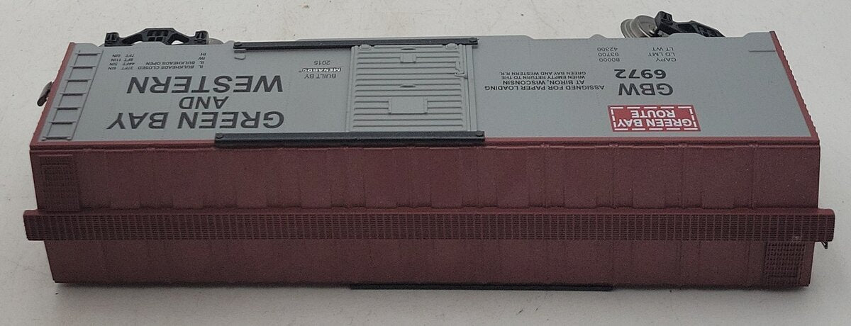 Menards 279-2635 O Green Bay & Western Boxcar #6972 LN