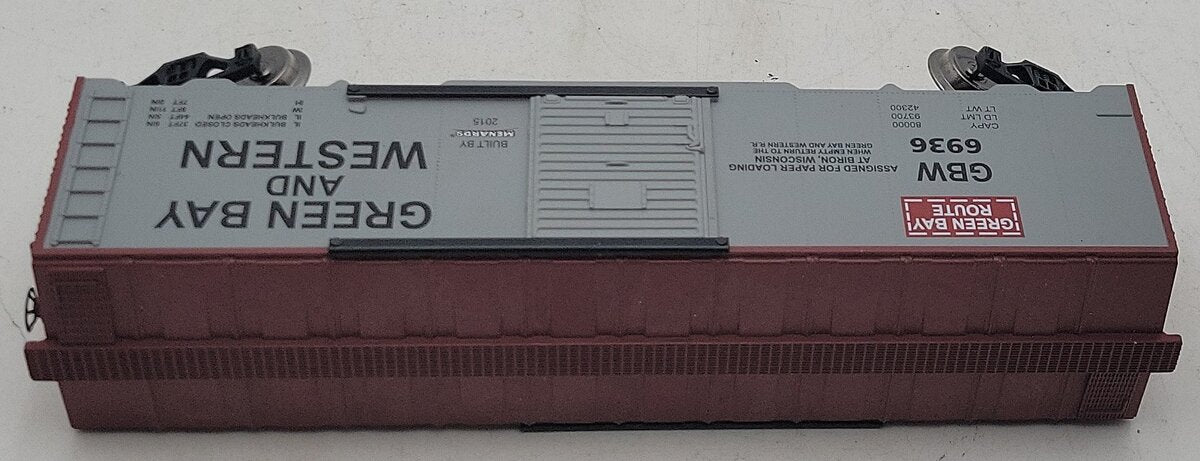 Menards 279-2635 O Green Bay & Western Boxcar #6936 LN