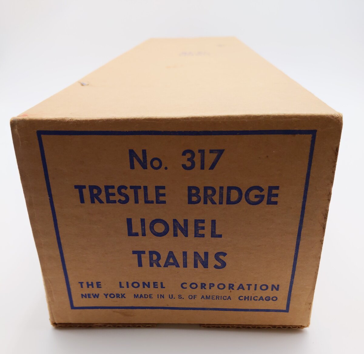 Lionel 317 Vintage O Gauge Trestle Bridge VG/Box