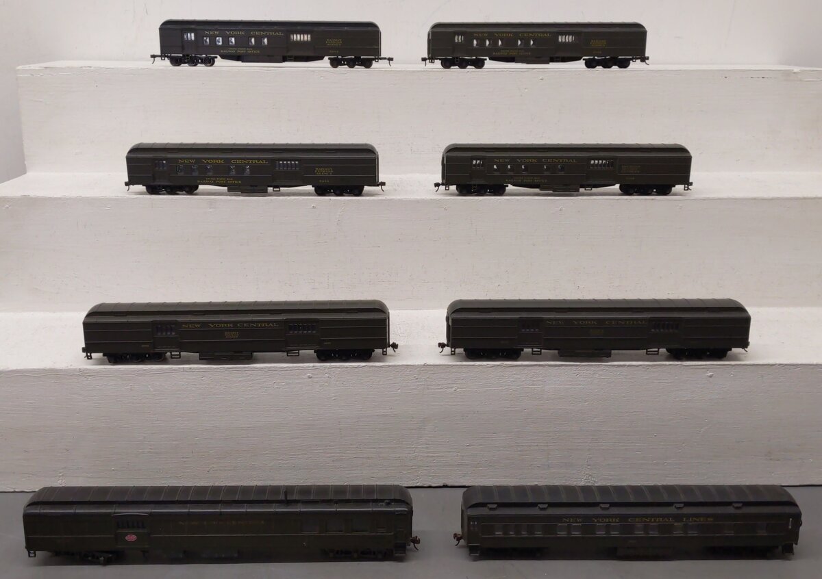 HO Scale New York Central Lines Passenger Cars [8] EX