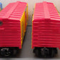 KMT O Gauge Toy Train Operating Society Box Cars [4] VG/Box