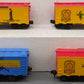 KMT O Gauge Toy Train Operating Society Box Cars [4] VG/Box