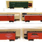 Model Power Assorted N Scale Freight Cars: 3552, 3721, 3723 [5] LN/Box