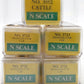 Model Power Assorted N Scale Freight Cars: 3552, 3721, 3723 [5] LN/Box