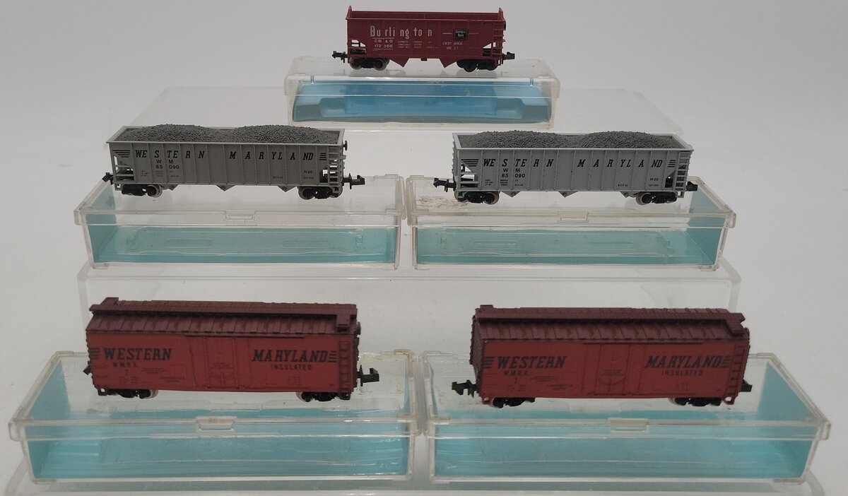 Atlas N Scale Assorted Freight Cars: 7, 172700, 85090 [5] EX/Box