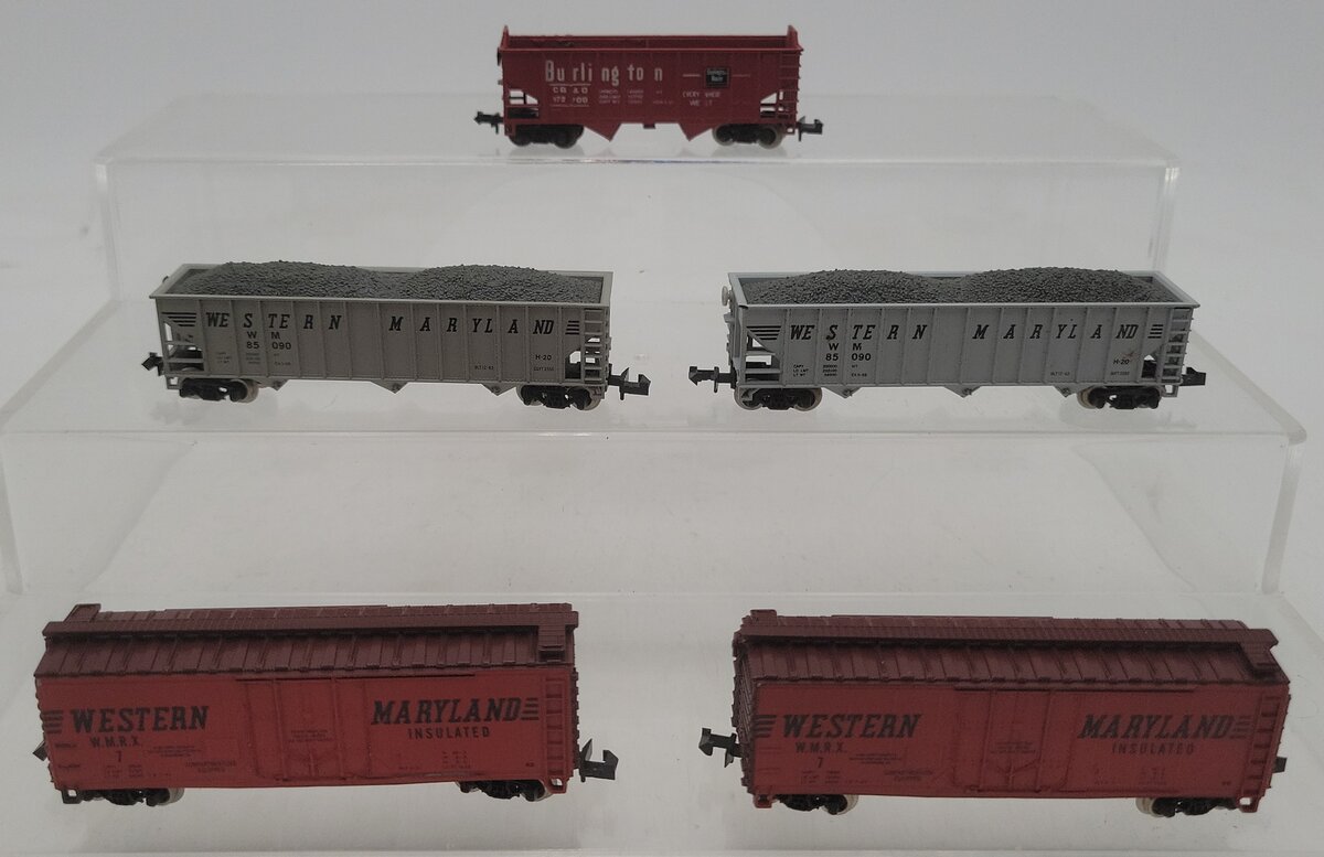 Atlas N Scale Assorted Freight Cars: 7, 172700, 85090 [5] EX/Box