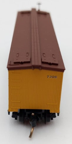 Micro-Trains 05800030 N Armour Refrigerator Line 36'' Wood Sheathed Reefer #7306 LN/Box