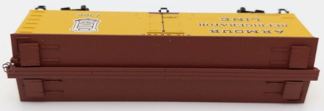 Micro-Trains 05800030 N Armour Refrigerator Line 36'' Wood Sheathed Reefer #7306 LN/Box