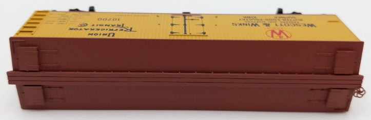 Micro-Trains 04900380 N Wescott & Winks 40' Double Sheathed Wood Reefer #10700 EX/Box