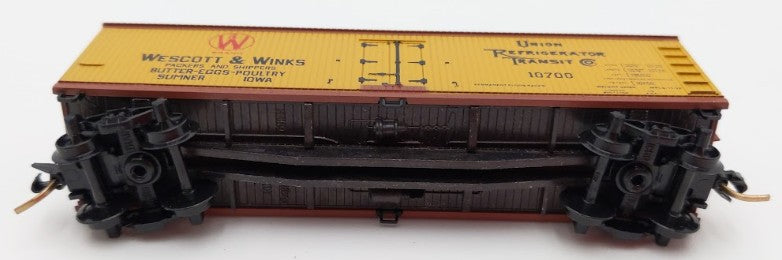 Micro-Trains 04900380 N Wescott & Winks 40' Double Sheathed Wood Reefer #10700 EX/Box