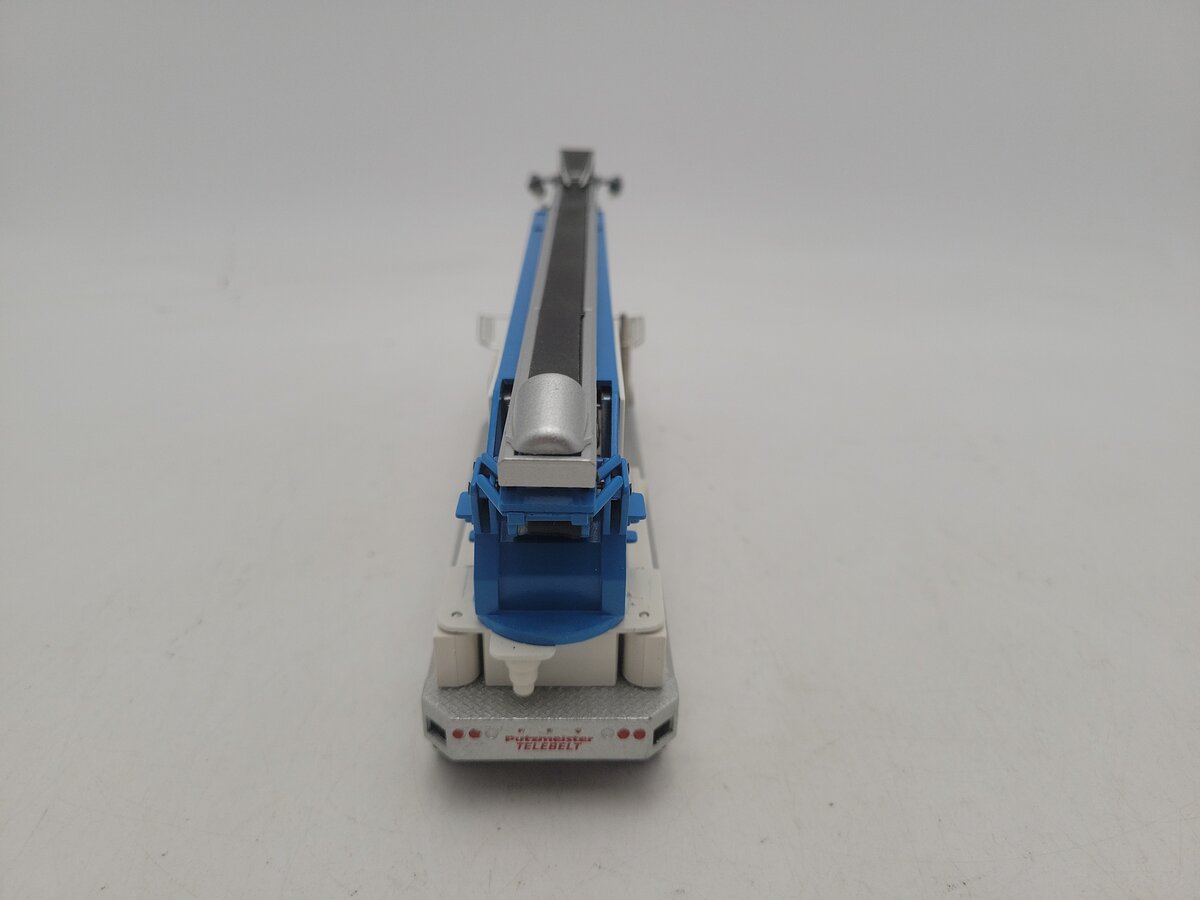 Conrad 36112/0 1:50 Scale Putzmeister TB105 Telebelt w/International 5000 Truck EX/Box