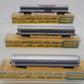 MiniTrix N Scale Assorted Passenger Cars: 500, 951, 7100 [3] EX/Box