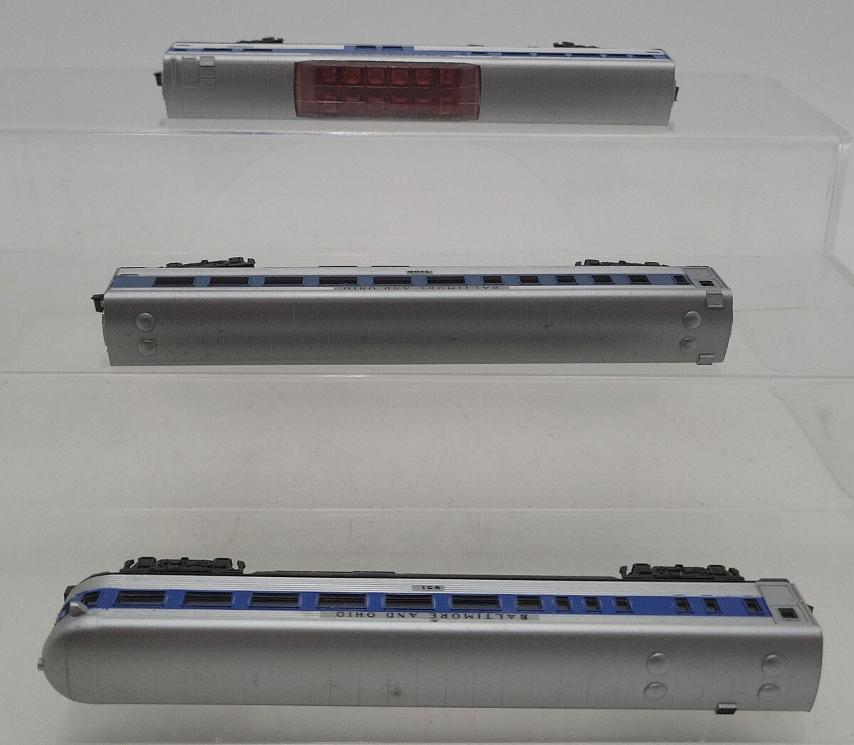 MiniTrix N Scale Assorted Passenger Cars: 500, 951, 7100 [3] EX/Box