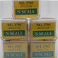 Model Power Assorted N Scale Box Cars: 3702, 3705 [5] LN/Box