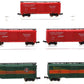 Model Power Assorted N Scale Box Cars: 3702, 3705 [5] LN/Box