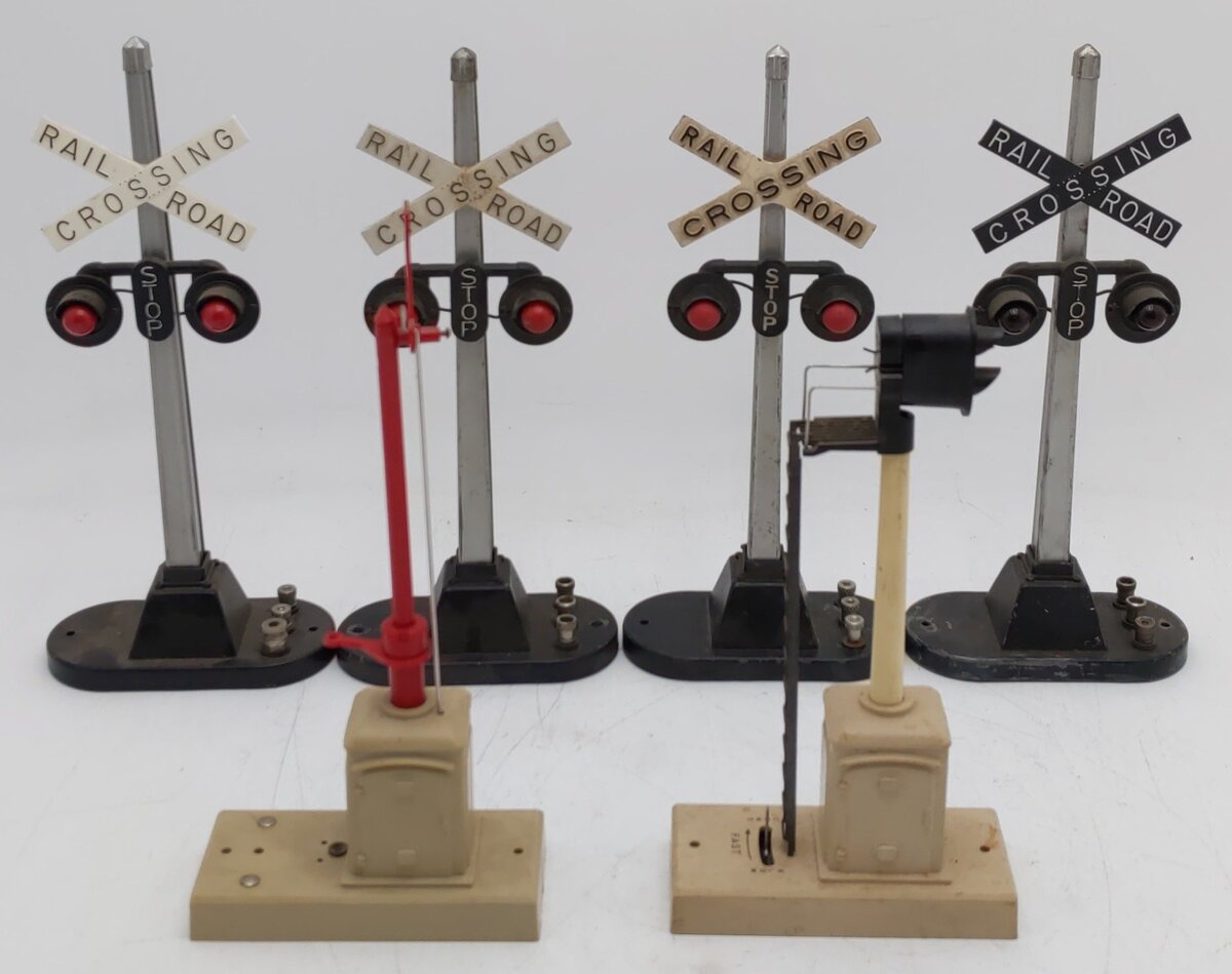 Lionel Vintage O Gauge Accessories #161,154,154,154,154,253 [6] VG